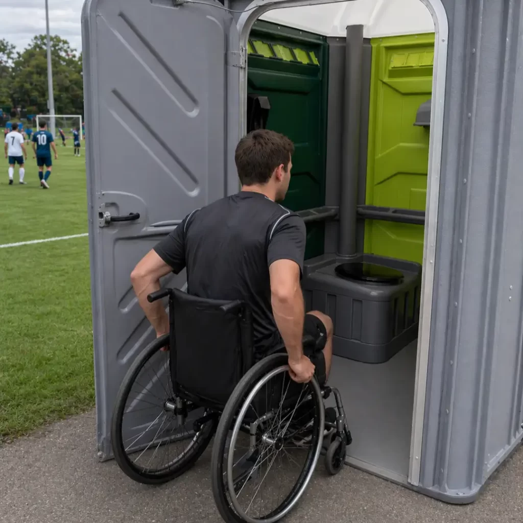 ADA Accessible Unit - Cassie's Cans Rhode Island