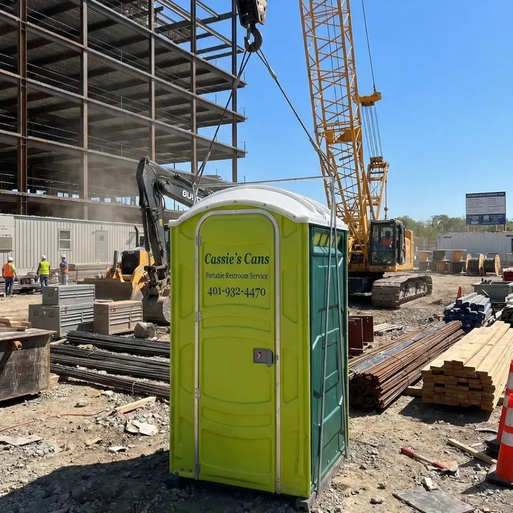 portable bathroom rental choosing the right unit for your construction site 1