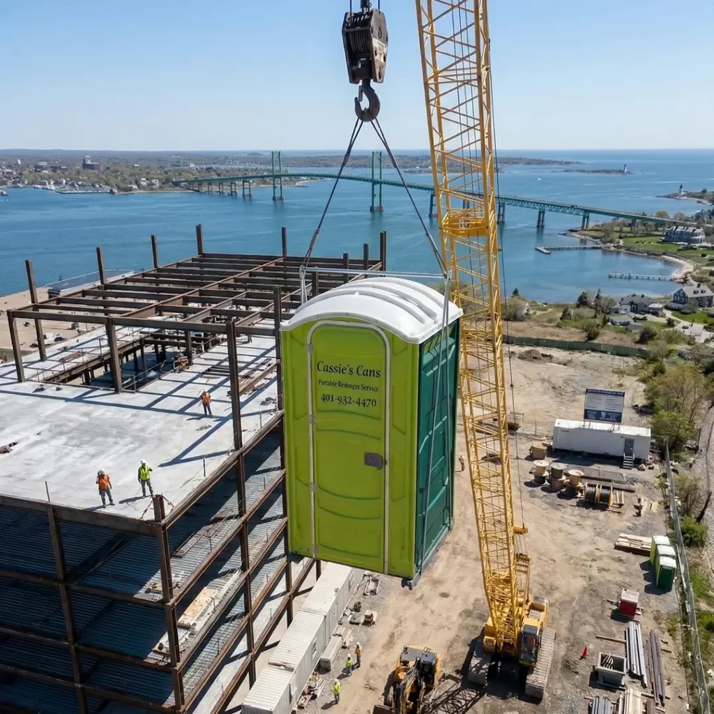 portable bathroom rental choosing the right unit for your construction site 2